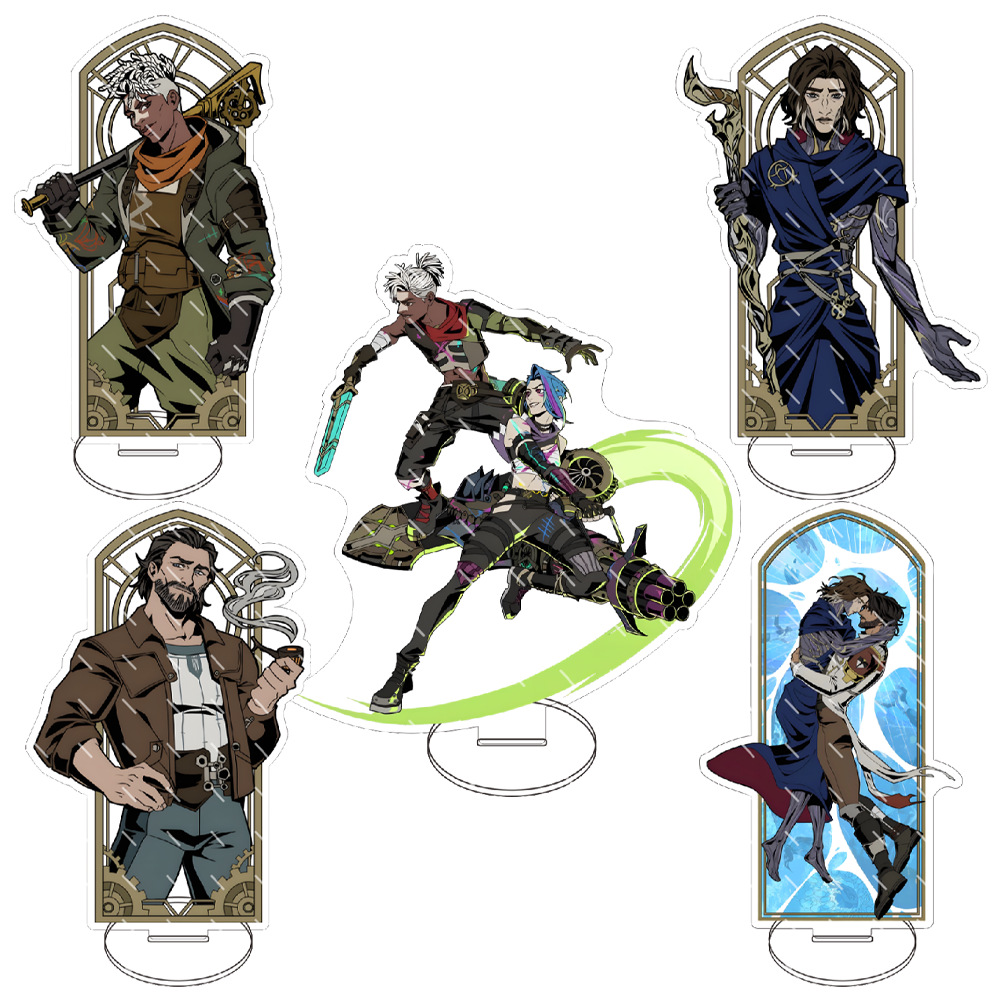 Resin Art Toys - Arcane: League of Legends โมเดลอะคริลิกตั้งโชว์ ของตกแต่งโต๊ะ