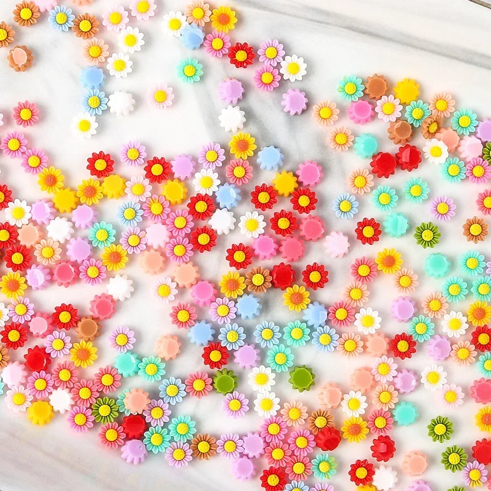 Resin Art Rose Petals - 100pcs DIY เล็บ Charms อุปกรณ์เสริมเล็บ Art