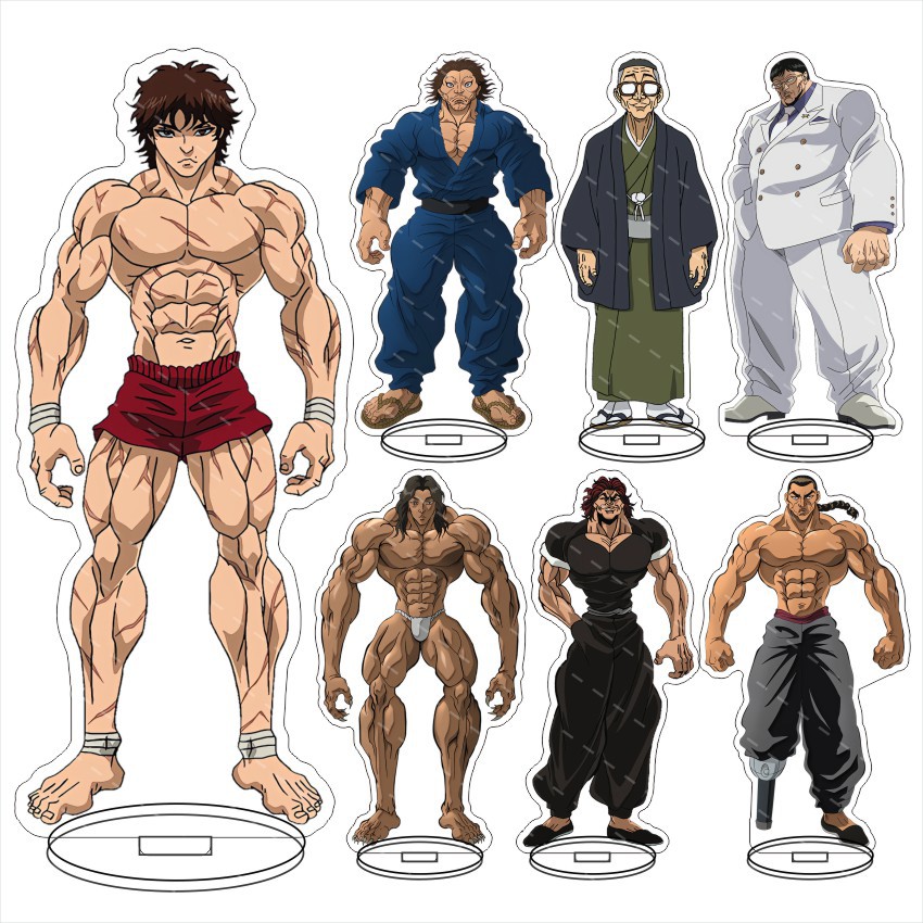 Resin Art Toys - กราปลเลอร์ บาคิ บาคิ ฮันมะ อะคริลิก ฟิกเกอร์
