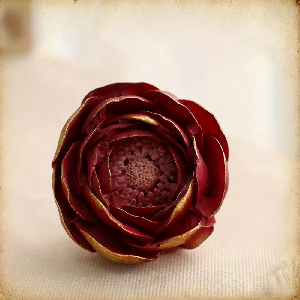 Resin Art Rose Petals - แม่พิมพ์ซิลิโคนรูปดอกกุหลาบ ดอกโบตั๋น และดอกคาร์เนชั่น 3 ชิ้น สำหรับทำเทียน