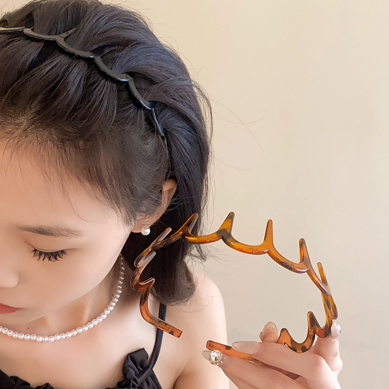 ที่คาดผมเรซิ่นลายคลื่นสีน้ำตาล - Resin Art Ocean บทวิจารณ์และราคา
