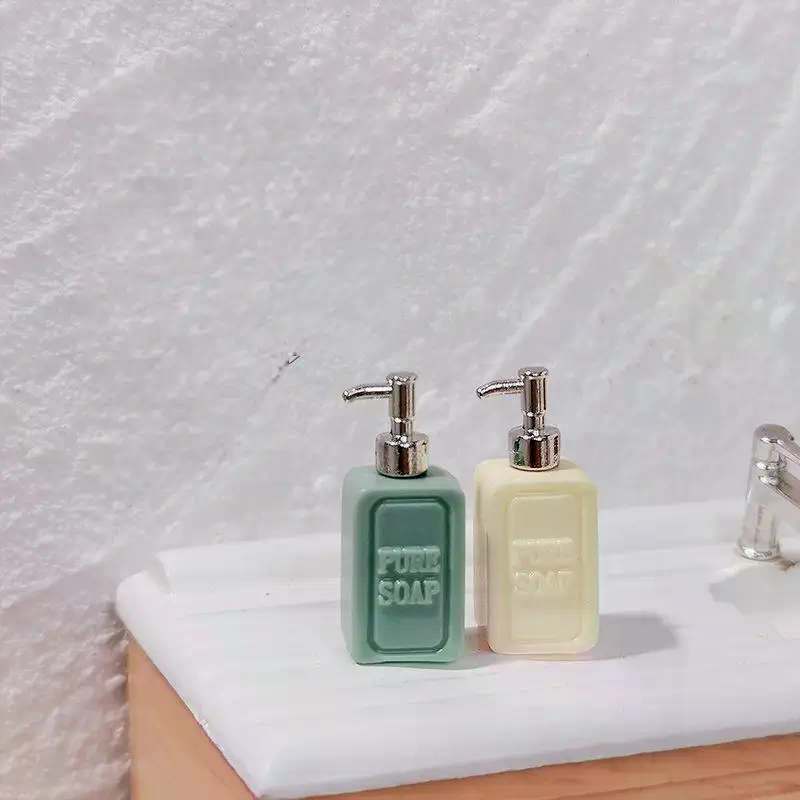 4 ชิ้นมินิเอเจอร์ โซป ดิสเพนเซ - Resin Art Bottle บทวิจารณ์และราคา