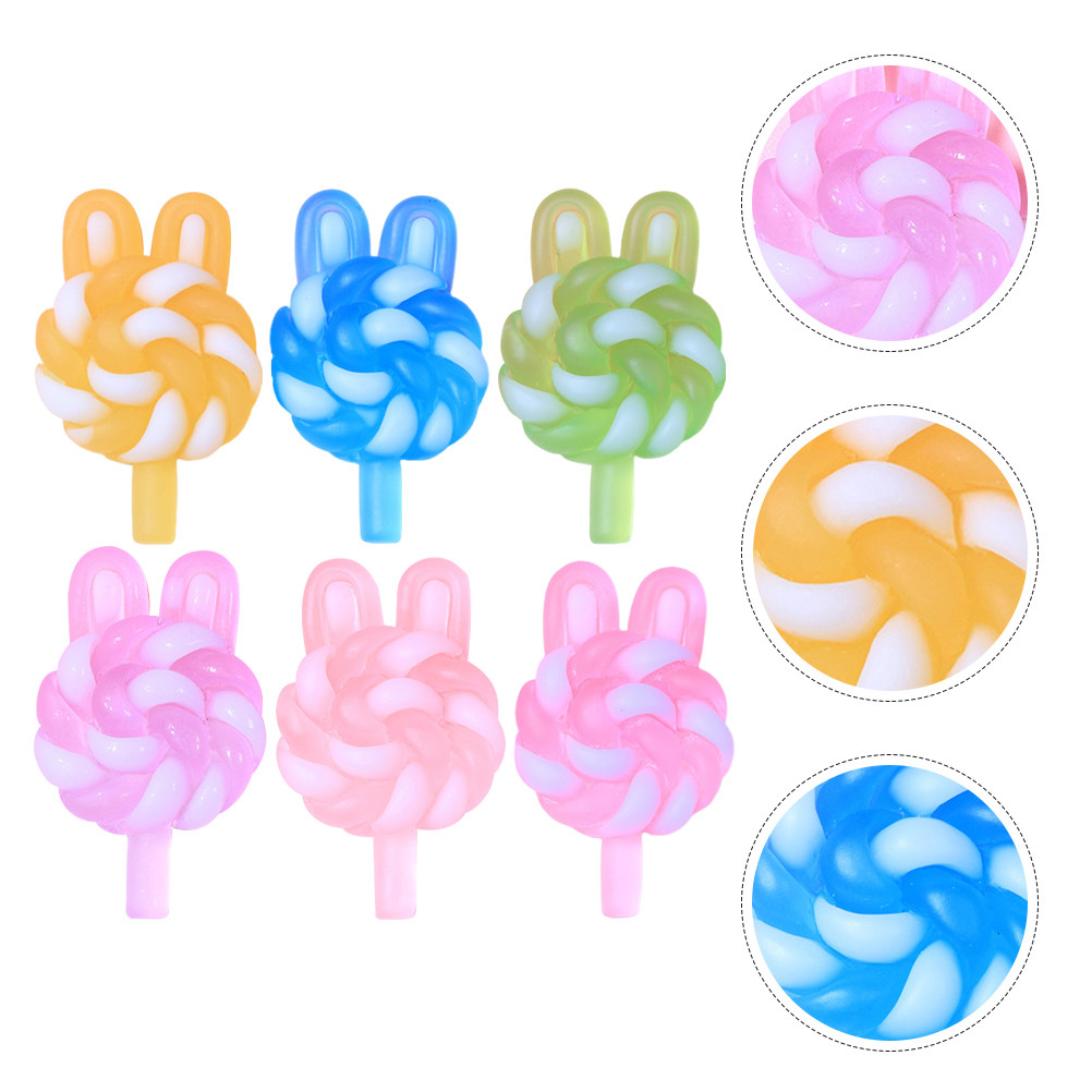 24 ชิ้น จี้รูปกระต่ายการ์ตูนน่ - Resin Art Materials Kit บทวิจารณ์และราคา