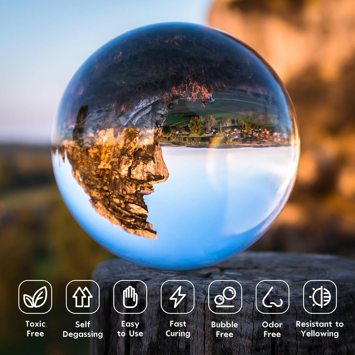 เรซินยูวี300ก. ใสแข็งอัปเกรดแล - Resin Art Kit บทวิจารณ์และราคา