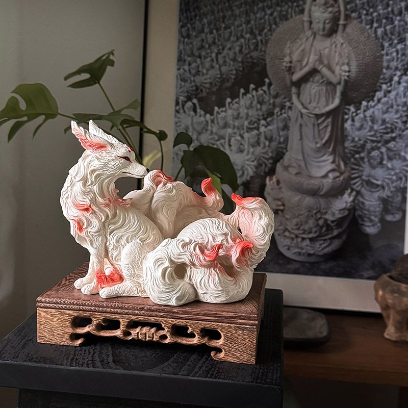 เครื่องประดับจิ้งจอกเก้าหาง จิ - Resin Art Anniversary Gift บทวิจารณ์และราคา