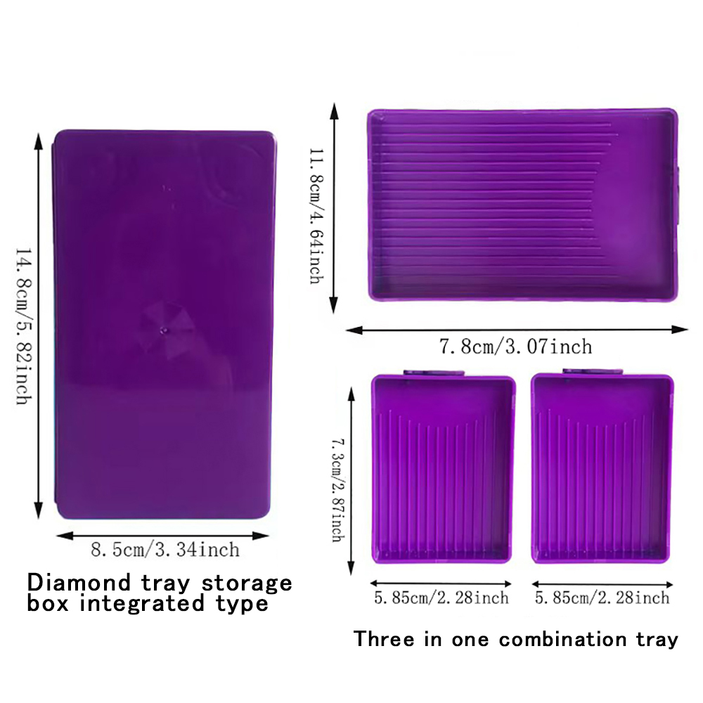 ถาดใส่เพชรสำหรับงานเพ้นท์พร้อม - Resin Art Case บทวิจารณ์และราคา