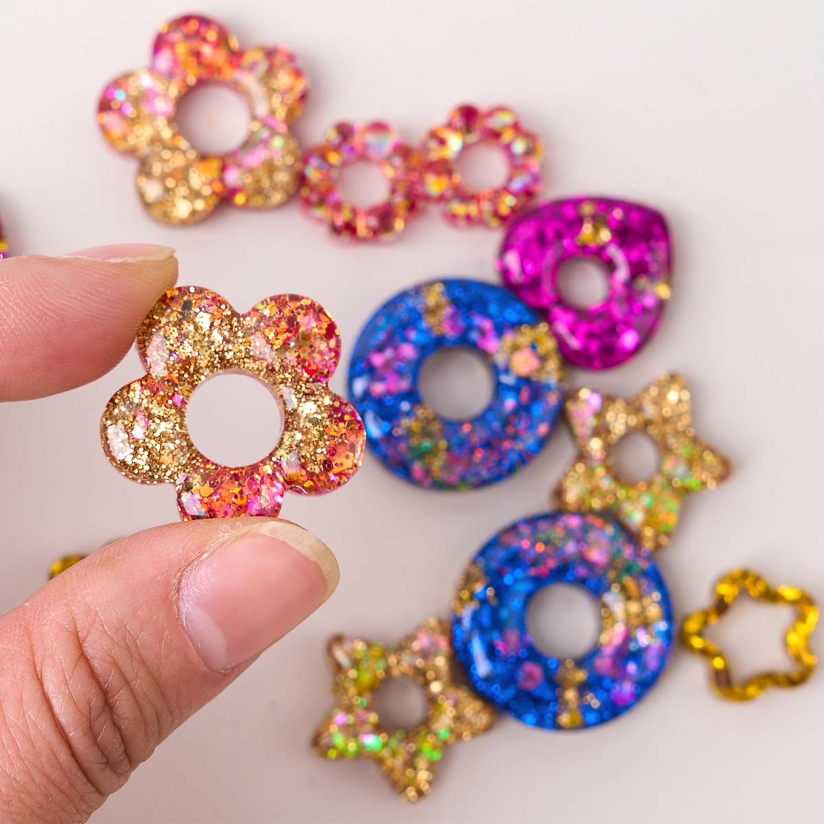 Multifuntional เครื่องประดับแม - Resin Art Heart บทวิจารณ์และราคา