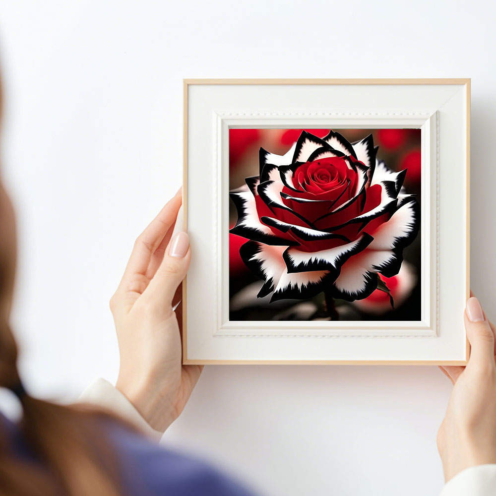 ชุดปักเพชร HUACAN 1 ชิ้น ลายกล - Resin Art Rose Petals บทวิจารณ์และราคา