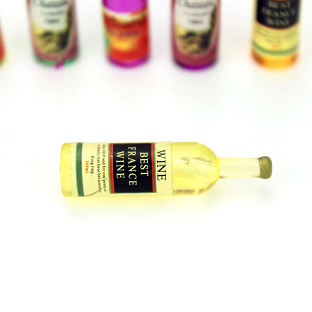 6 ชิ้น 1/12 Dollhouse Miniatur - Resin Art Bottle บทวิจารณ์และราคา