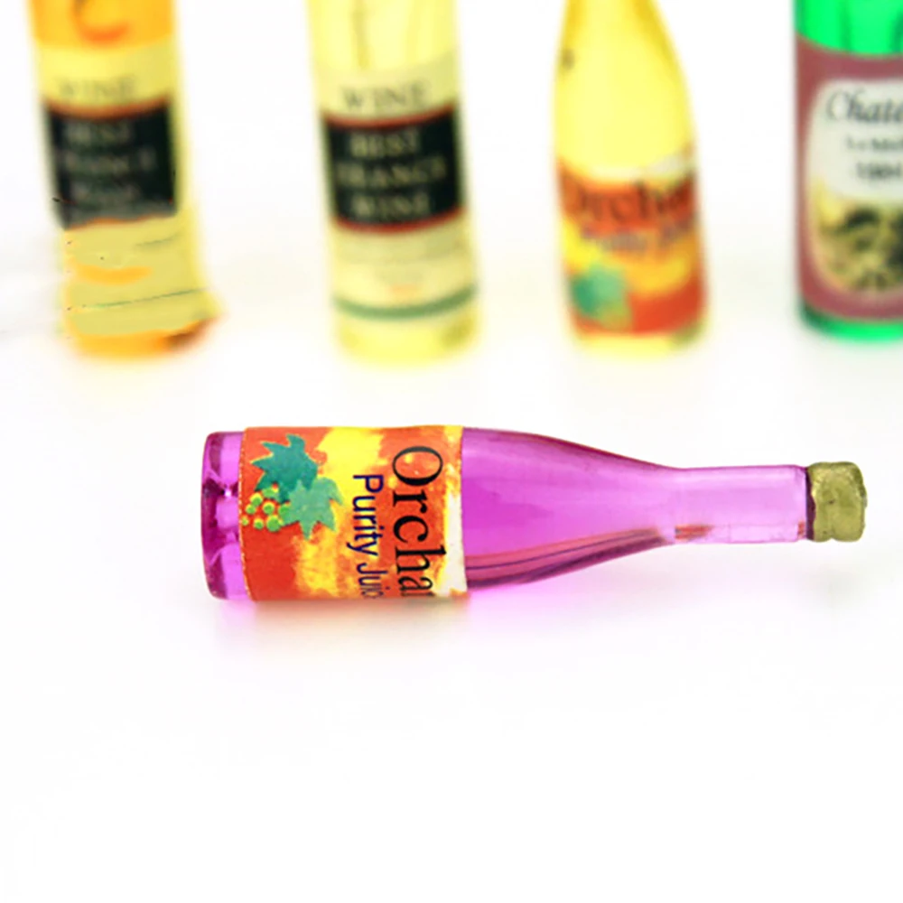 6 ชิ้น 1/12 Dollhouse Miniatur - Resin Art Bottle บทวิจารณ์และราคา