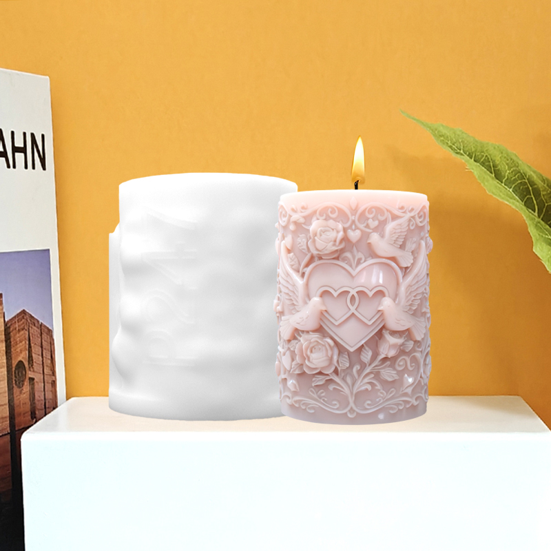 แม่พิมพ์ซิลิโคนรูปเทียนรูปหัวใ - Resin Art Rose บทวิจารณ์และราคา