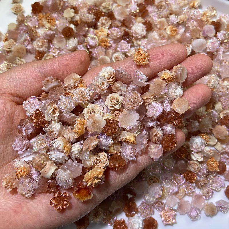ดอกกุหลาบจำลองขนาดเล็ก 20/50/1 - Resin Art Rose Petals บทวิจารณ์และราคา