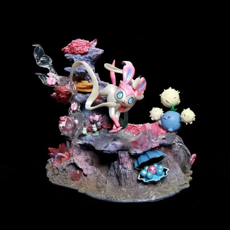 ฟิกเกอร์ Gk Sylveon Shroomish  - Resin Art Toys บทวิจารณ์และราคา
