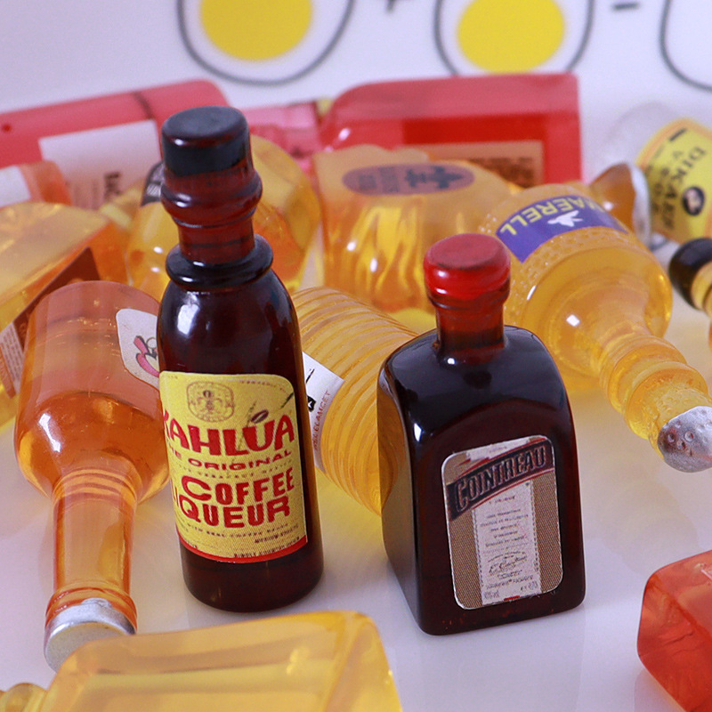 10ชิ้นบ้านตุ๊กตาจิ๋วขวดน้ำแบบต - Resin Art Bottle บทวิจารณ์และราคา