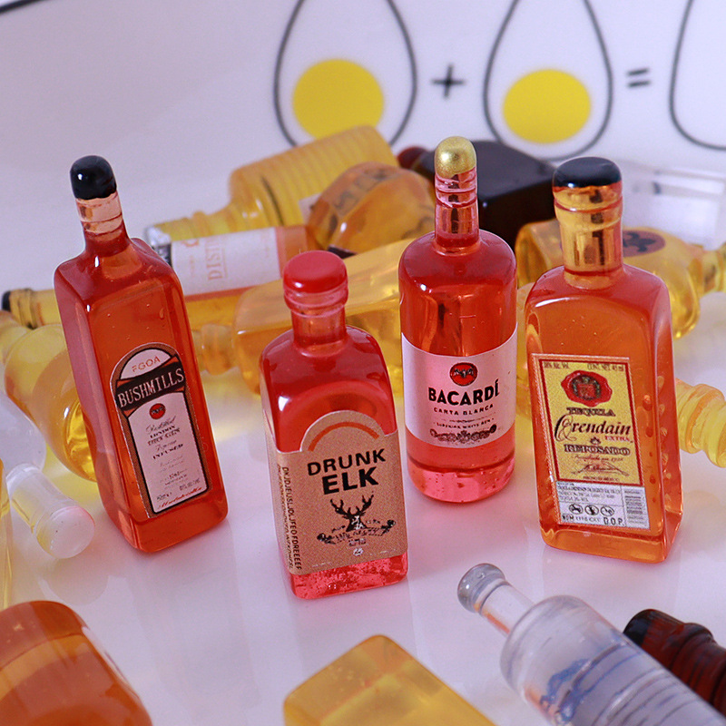 10ชิ้นบ้านตุ๊กตาจิ๋วขวดน้ำแบบต - Resin Art Bottle บทวิจารณ์และราคา