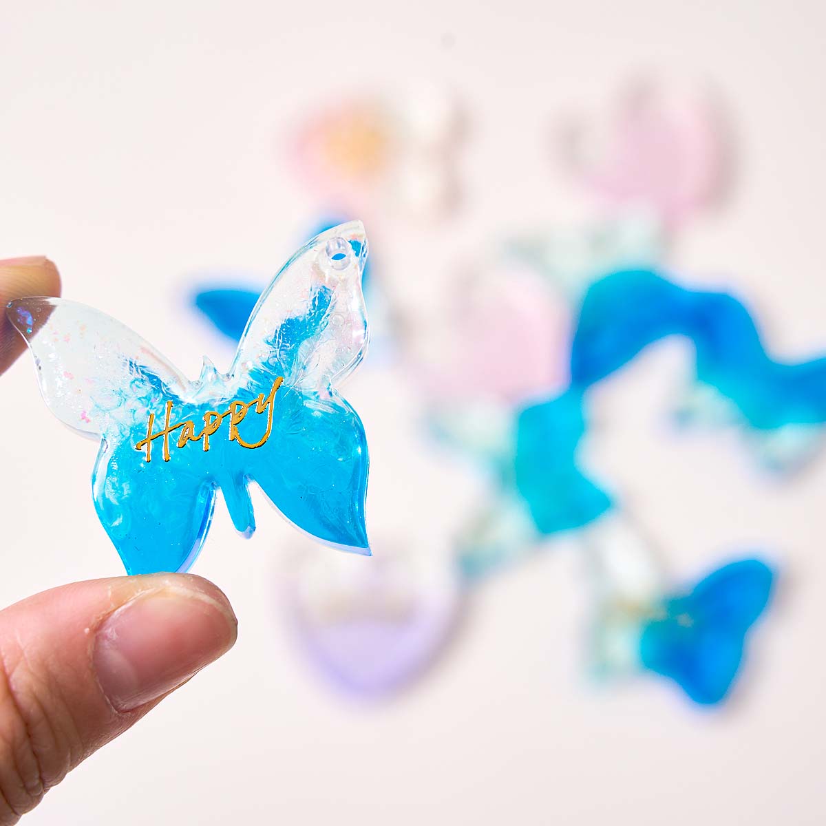 แม่พิมพ์ซิลิโคนรูปหัวใจผีเสื้อ - Resin Art Heart บทวิจารณ์และราคา
