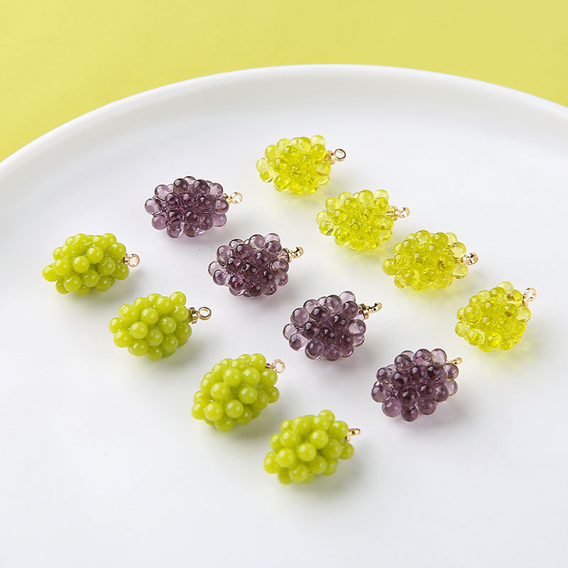 ชาร์มเรซิ่นรูปองุ่นน่ารัก 6 ชิ - Resin Art Supplies Near Me บทวิจารณ์และราคา