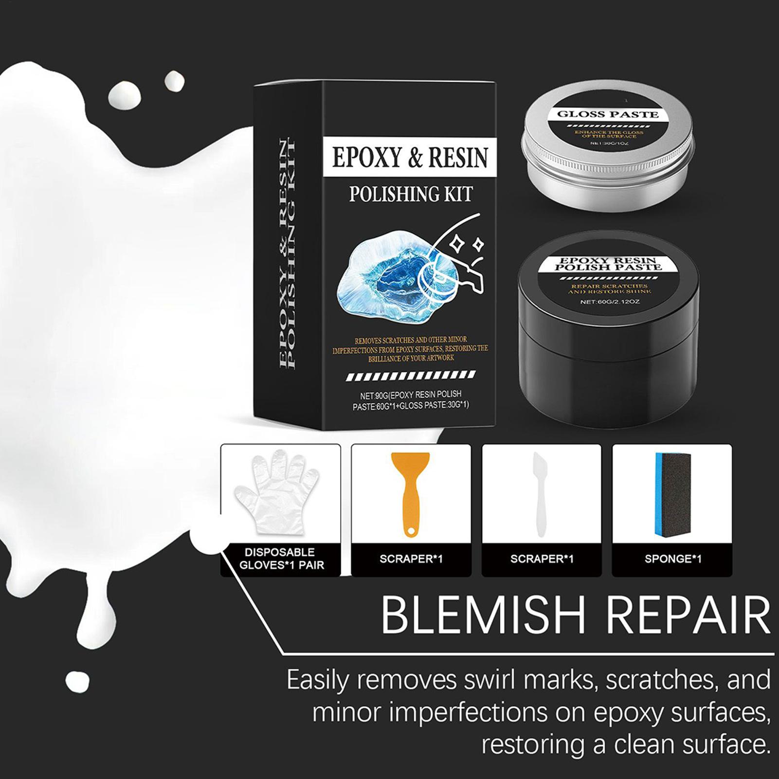 ชุดขัดเรซินอีพ็อกซี่ - น้ำยาขั - Resin Art Kit บทวิจารณ์และราคา