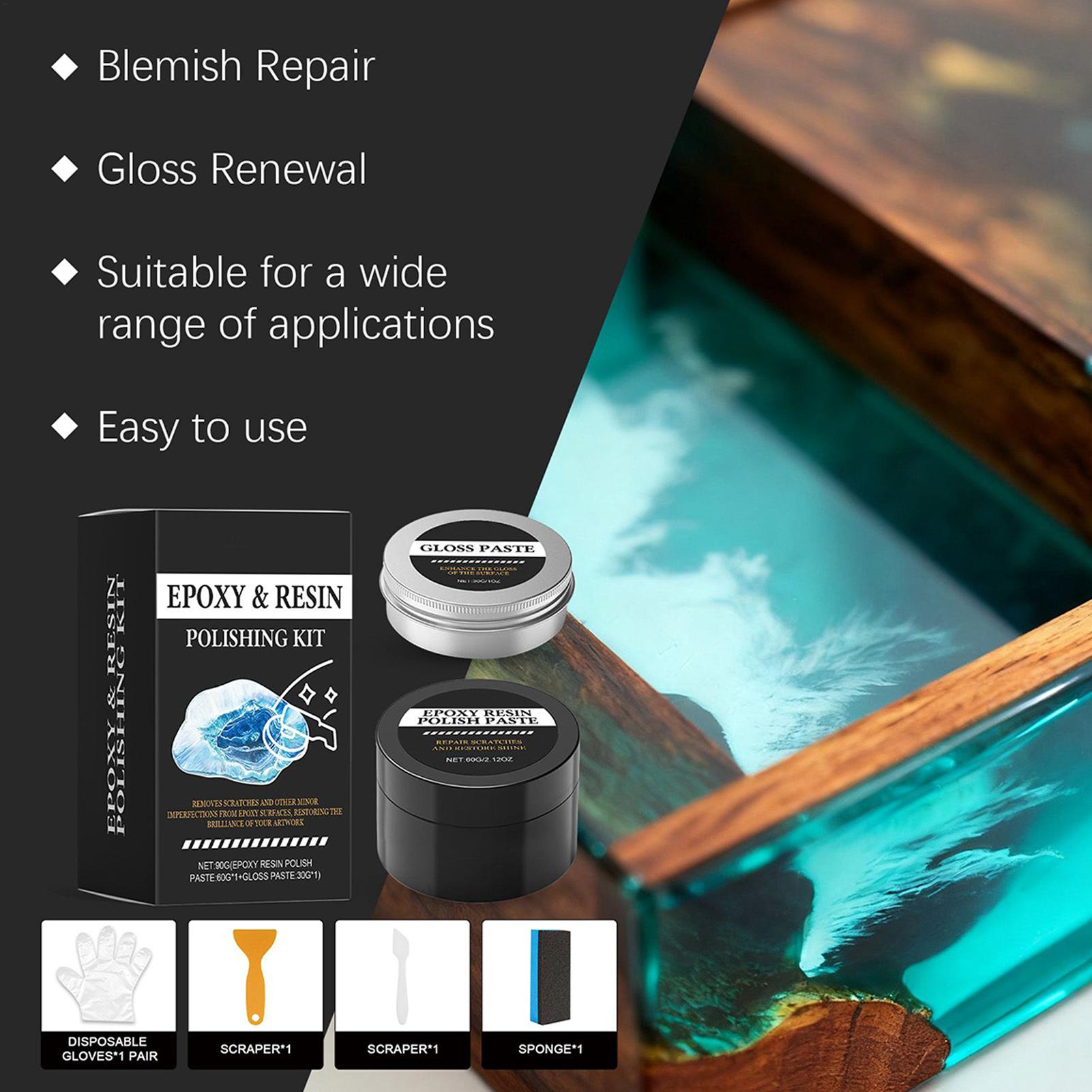 ชุดขัดเรซินอีพ็อกซี่ - น้ำยาขั - Resin Art Kit บทวิจารณ์และราคา