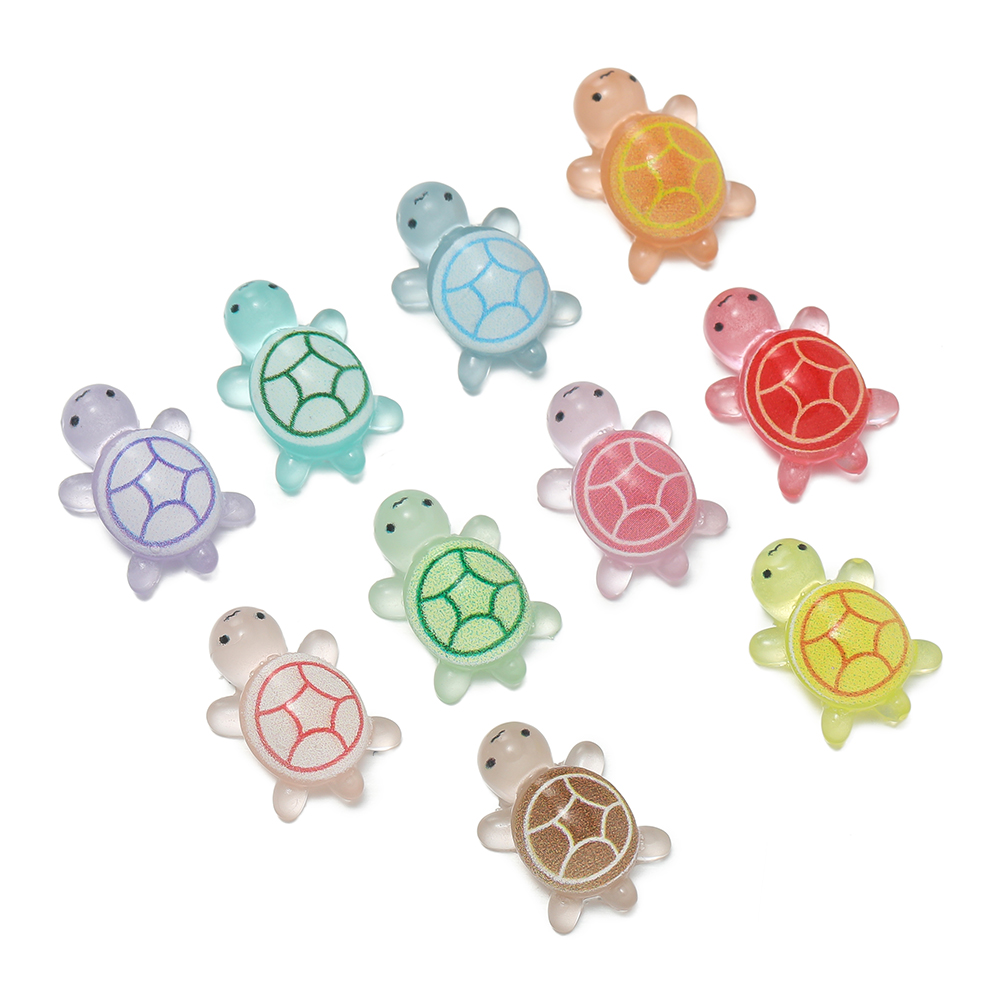 ลูกปัดเรซิ่นรูปเต่าทะเลเรืองแส - Resin Art Keychain บทวิจารณ์และราคา