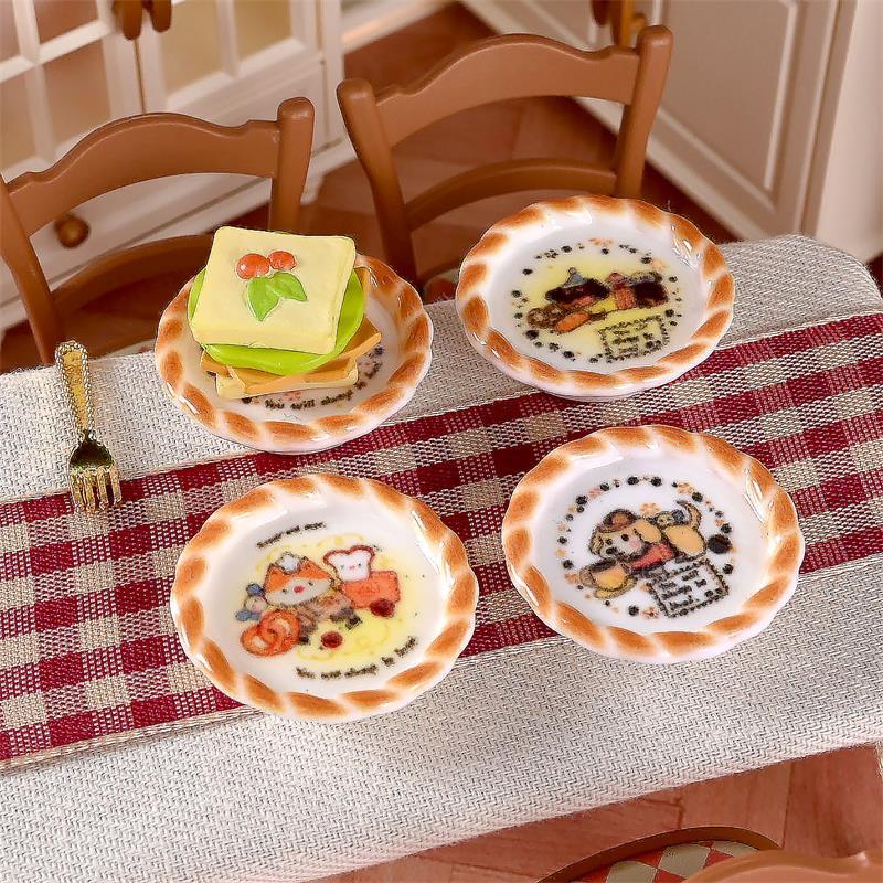 ชุดของเล่นจำลองขนมปังลายลูกสุน - Resin Art Toys บทวิจารณ์และราคา