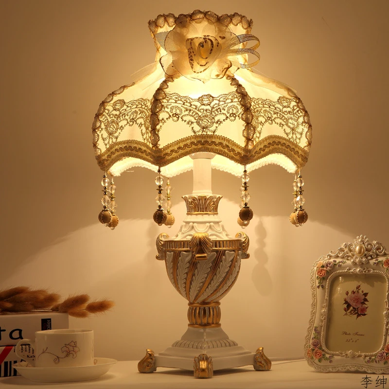 Nordicเจ้าหญิงVintageตารางโคมไ - Resin Art Floor บทวิจารณ์และราคา