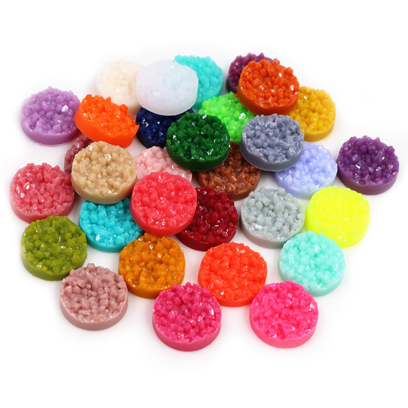 40pcs เรซิ่น Druzy Cabochons โ - Resin Art Supplies Near Me บทวิจารณ์และราคา
