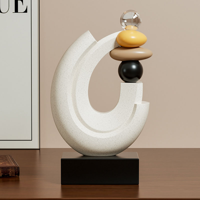 ของตกแต่งบ้าน รูปปั้นหินนำโชค  - Resin Art Anniversary Gift บทวิจารณ์และราคา