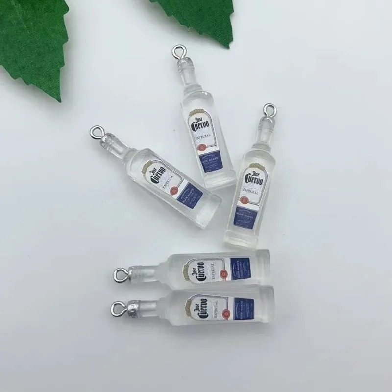10 ชิ้น/ล็อต จี้รูปขวดเบียร์จำ - Resin Art Bottle บทวิจารณ์และราคา