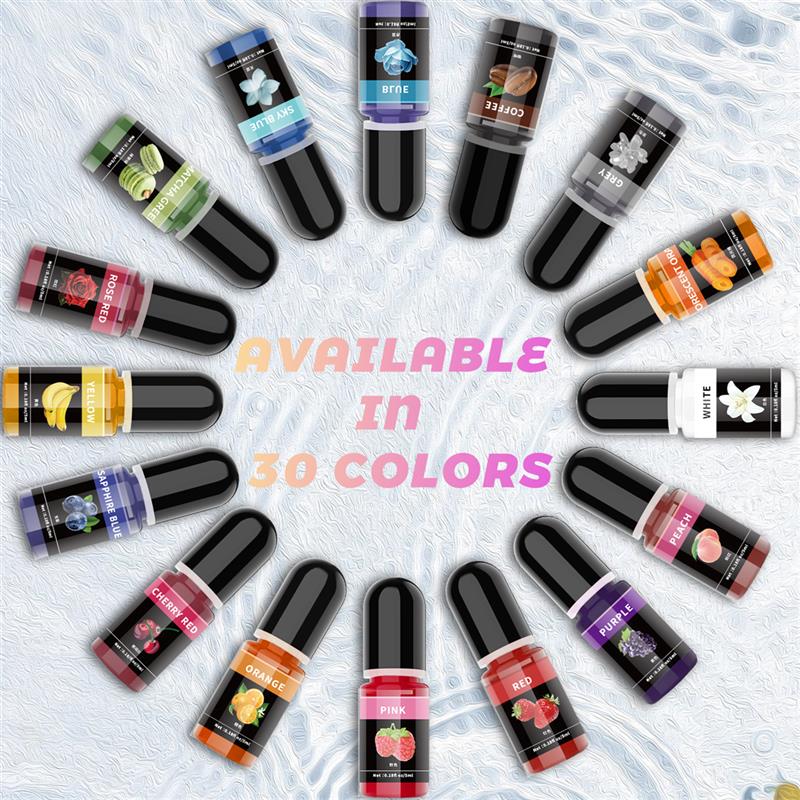 5 ml/ขวดอีพ็อกซี่เรซิ่นPigment - Resin Art Bottle บทวิจารณ์และราคา