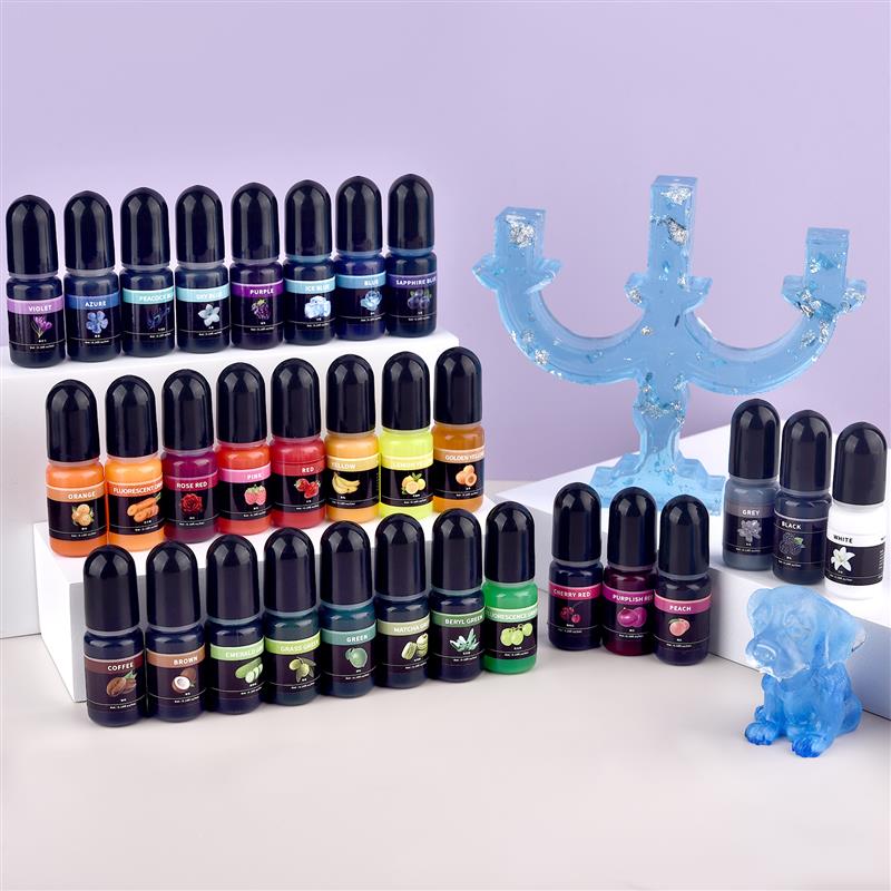 5 ml/ขวดอีพ็อกซี่เรซิ่นPigment - Resin Art Bottle บทวิจารณ์และราคา