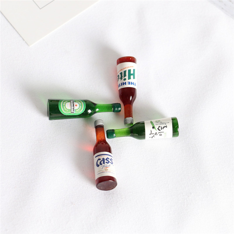 5ชิ้นบ้านตุ๊กตาขวดเบียร์ขนาดเล - Resin Art Bottle บทวิจารณ์และราคา
