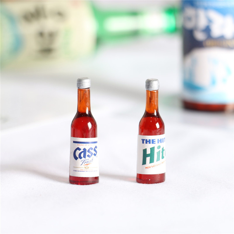 5ชิ้นบ้านตุ๊กตาขวดเบียร์ขนาดเล - Resin Art Bottle บทวิจารณ์และราคา