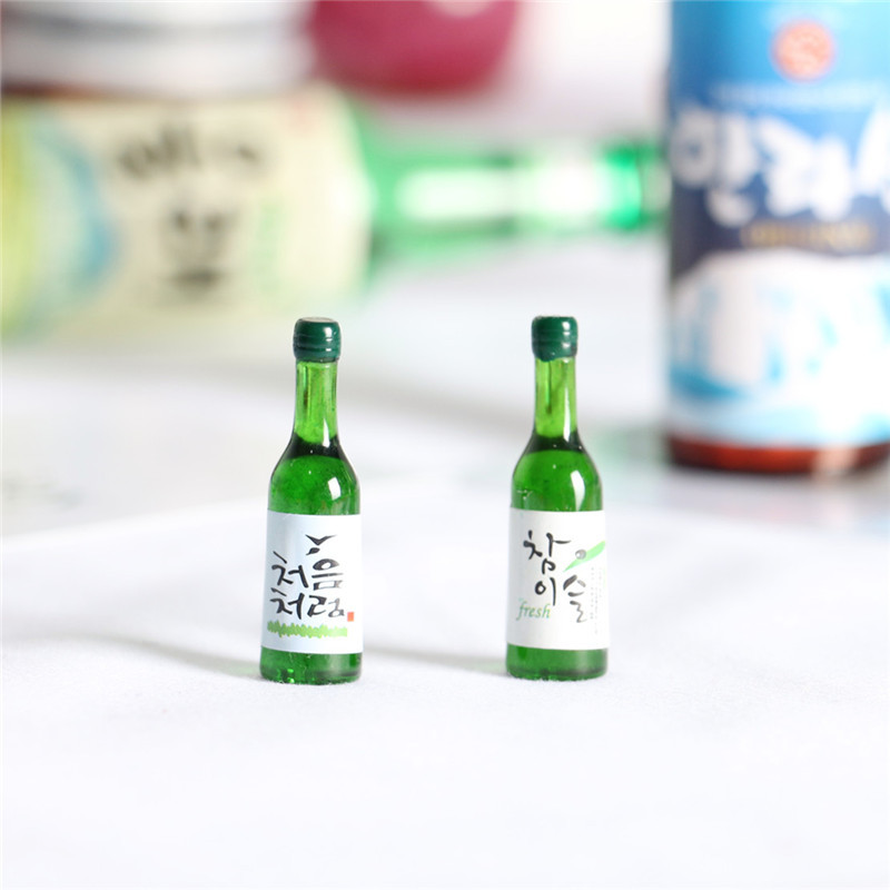 5ชิ้นบ้านตุ๊กตาขวดเบียร์ขนาดเล - Resin Art Bottle บทวิจารณ์และราคา