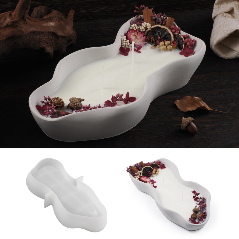 DIY คลื่นไม่สม่ําเสมอเทียนชามซ - Resin Art Ocean บทวิจารณ์และราคา