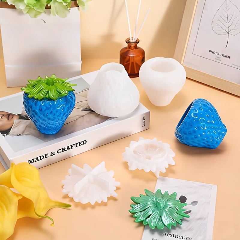 แม่พิมพ์เรซิ่นรูปสตรอว์เบอร์รี - Resin Art Case บทวิจารณ์และราคา
