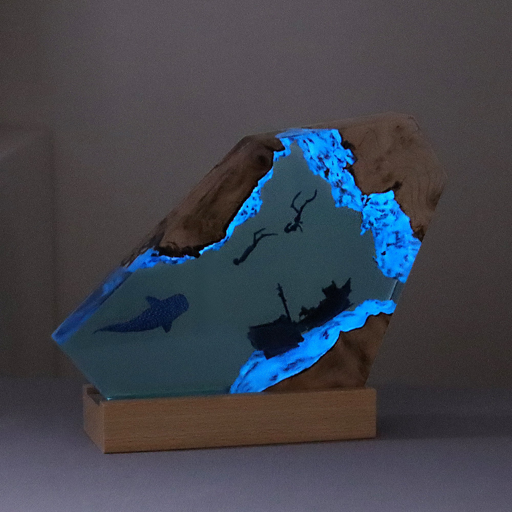 ใหม่ Creative ในร่มห้องนอนตกแต - Resin Art Ocean บทวิจารณ์และราคา