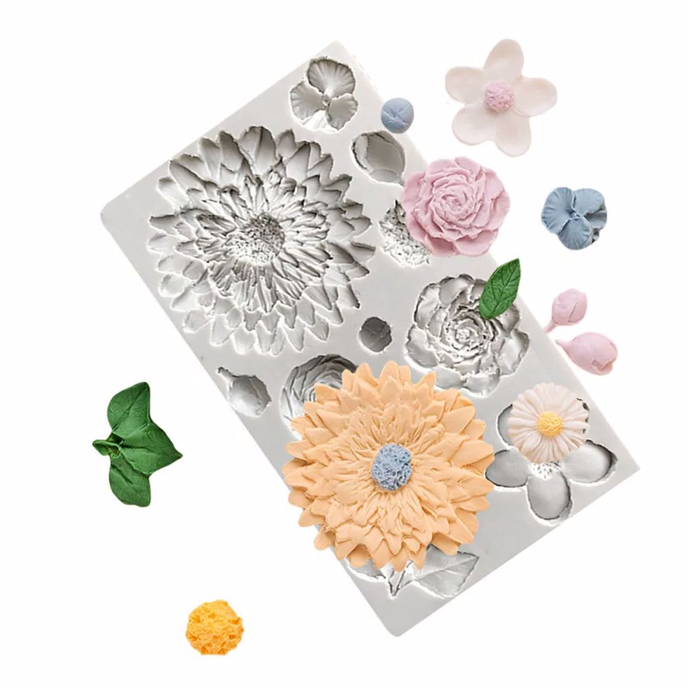 แม่พิมพ์ซิลิโคนรูปกลีบดอกทานตะ - Resin Art Rose Petals บทวิจารณ์และราคา