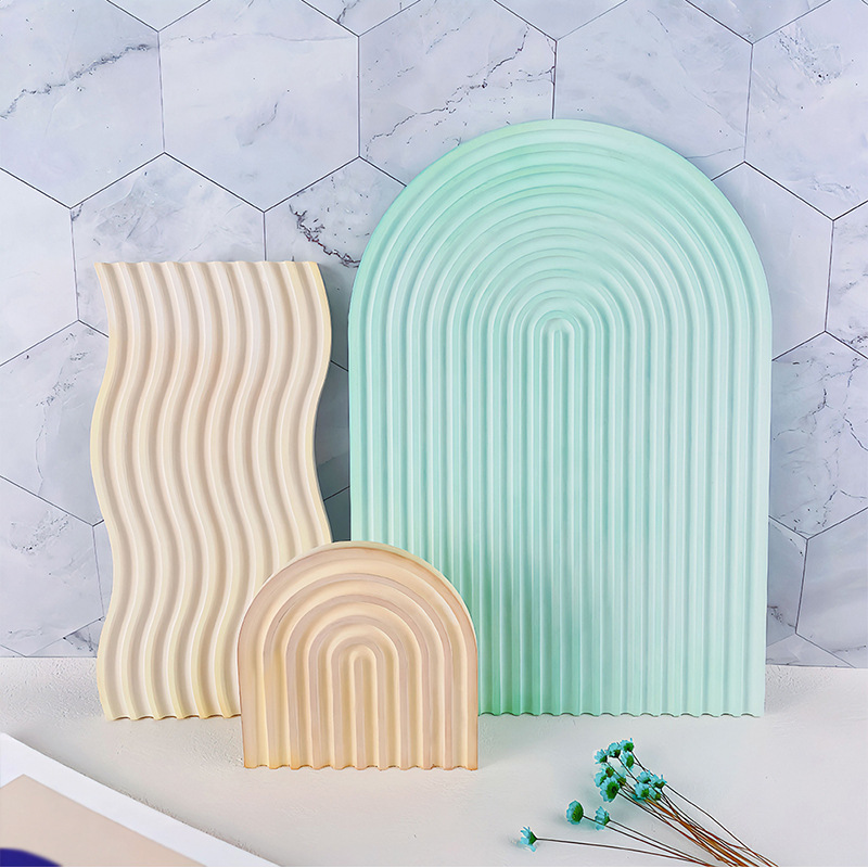 DIY ลาย Wave ถาดแม่พิมพ์สําหรั - Resin Art Ocean บทวิจารณ์และราคา