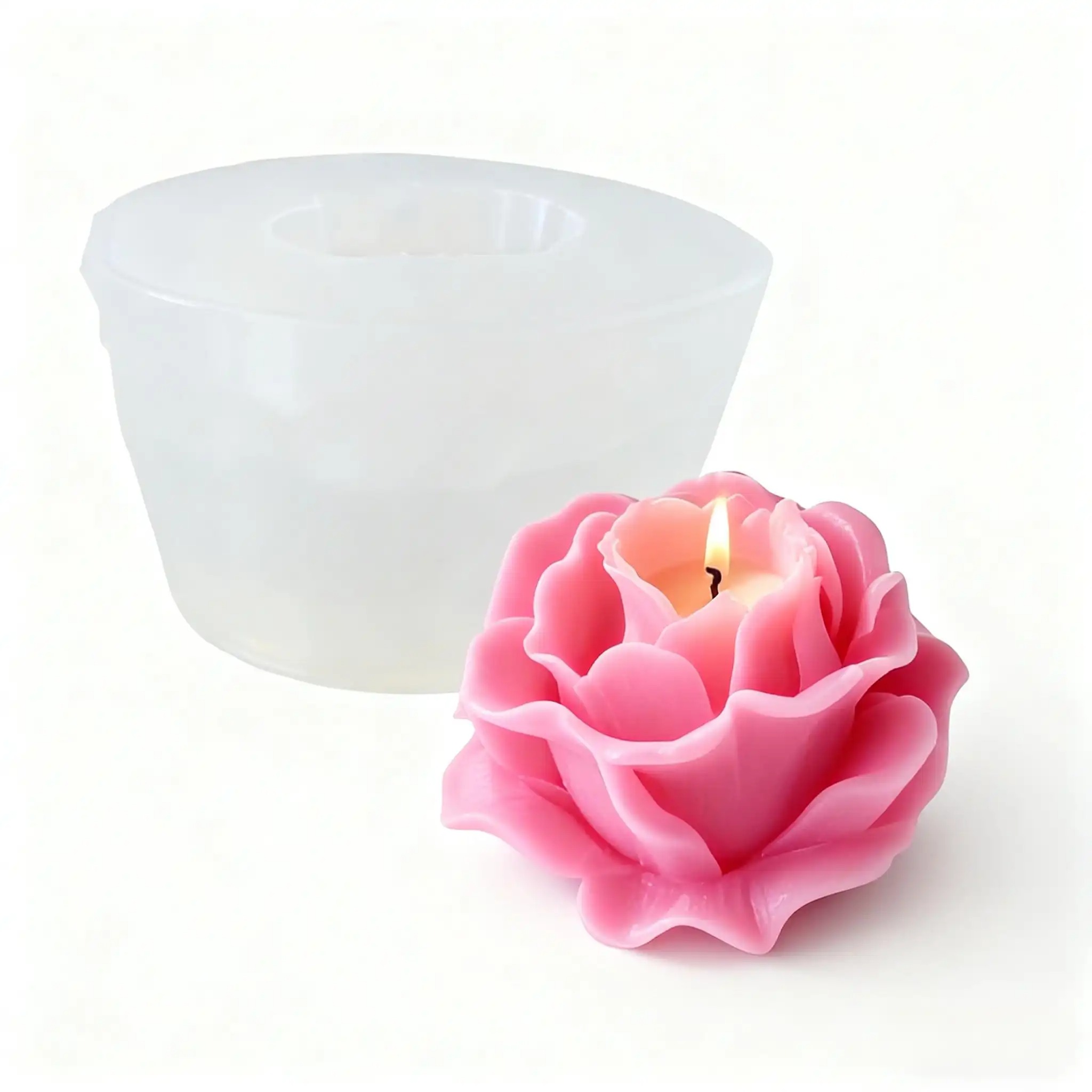แม่พิมพ์ซิลิโคนรูปดอกกุหลาบ 3  - Resin Art Rose Petals บทวิจารณ์และราคา