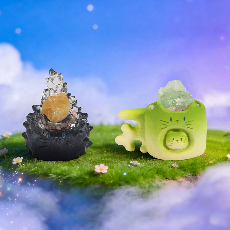 กล่องสุ่มคริสตัลซีรีส์ Cat Pai - Resin Art Case บทวิจารณ์และราคา