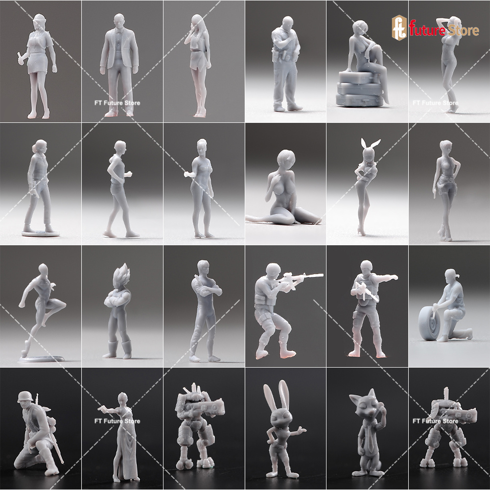 DIY Blind Box 5/10 ชิ้น/เซ็ตไม - Resin Art Toys บทวิจารณ์และราคา