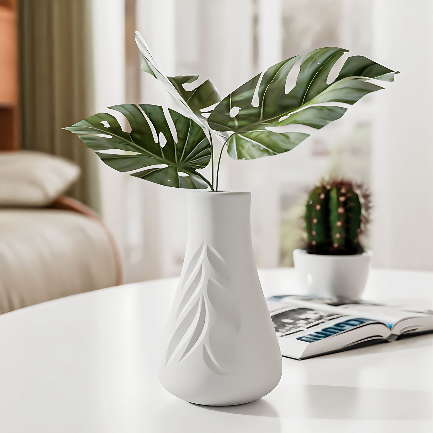 Leaf Texture แจกันแม่พิมพ์ซิลิ - Resin Art Bottle บทวิจารณ์และราคา