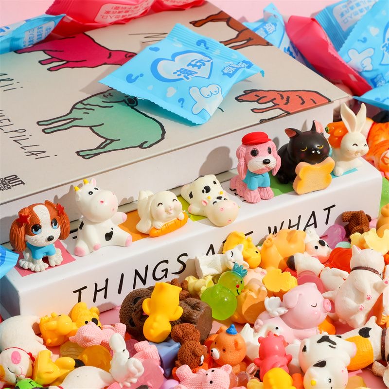 40 ชิ้น/ชุด กล่องสุ่มลายการ์ตู - Resin Art Case บทวิจารณ์และราคา