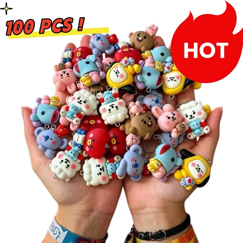 ชุด 7 ชิ้น BT21 ชาร์มการ์ตูนเร - Resin Art Supplies Near Me บทวิจารณ์และราคา