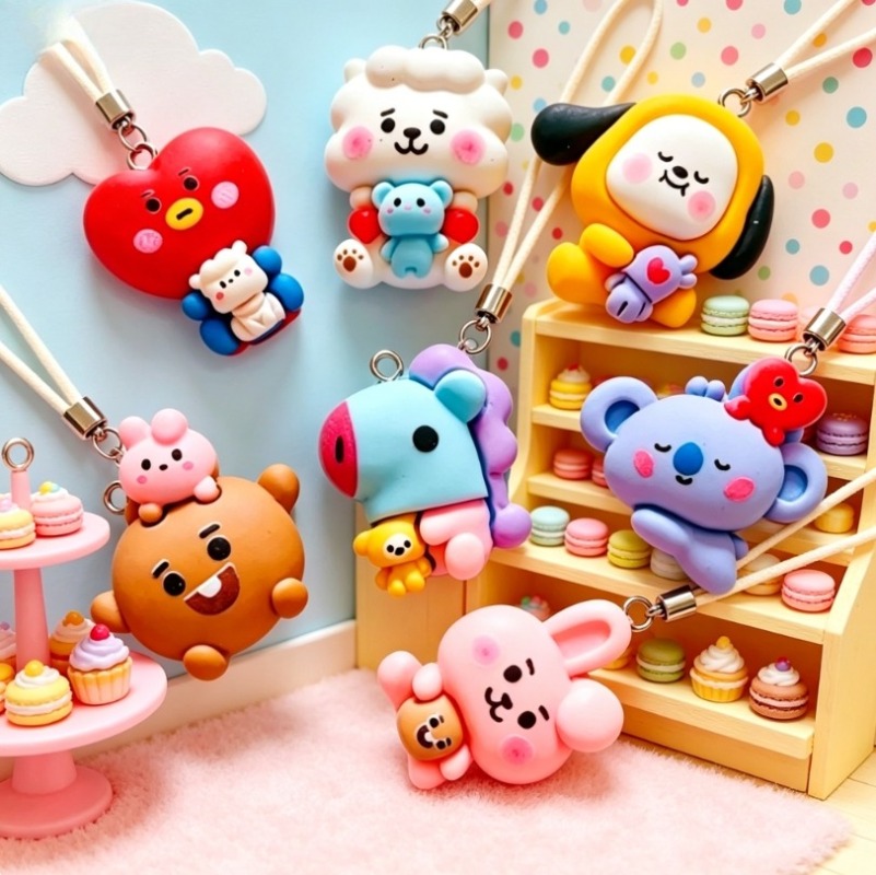 ชุด 7 ชิ้น BT21 ชาร์มการ์ตูนเร - Resin Art Supplies Near Me บทวิจารณ์และราคา