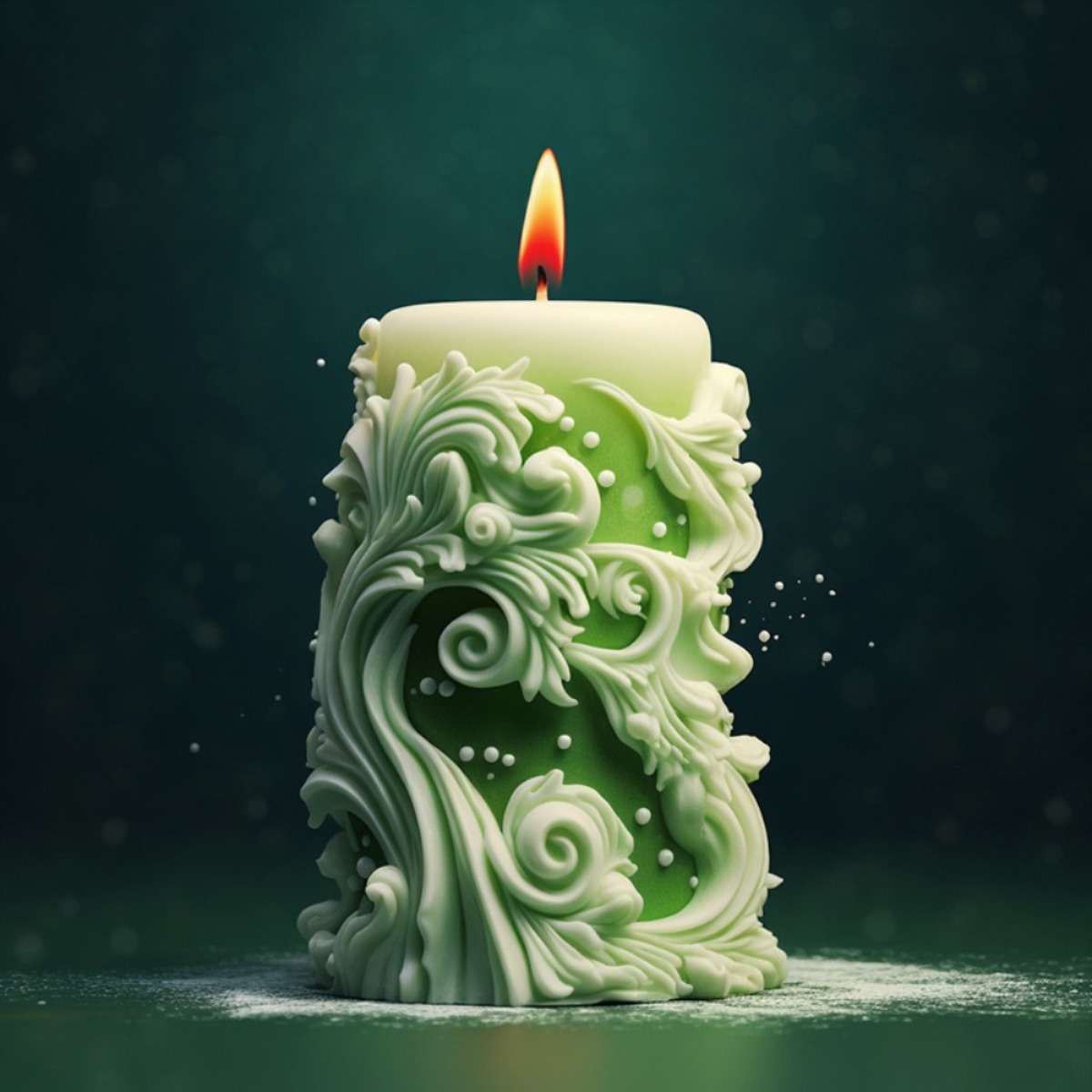 เรขาคณิตแกะสลักทรงกระบอกซิลิโค - Resin Art Ocean บทวิจารณ์และราคา