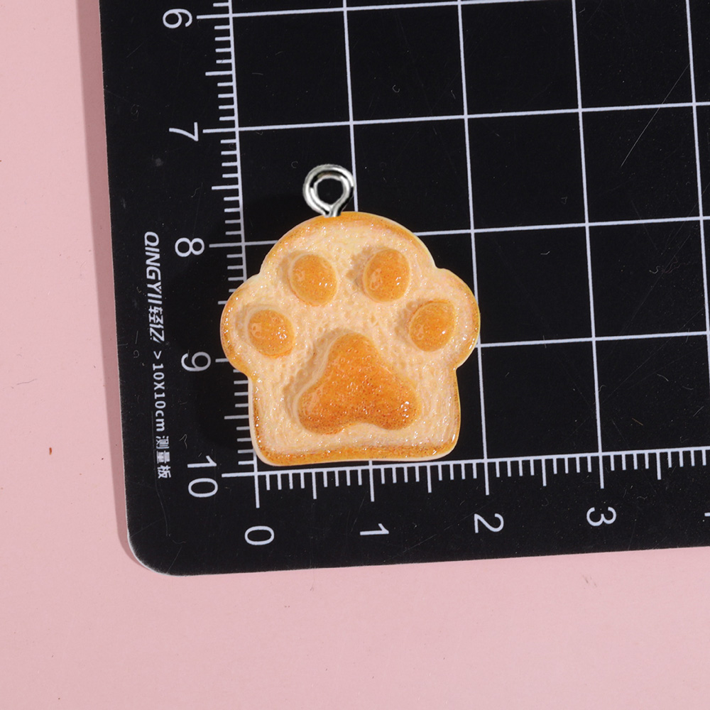 ชาร์มเรซิ่นรูปขนมปังปิ้งรูปหัว - Resin Art Heart บทวิจารณ์และราคา