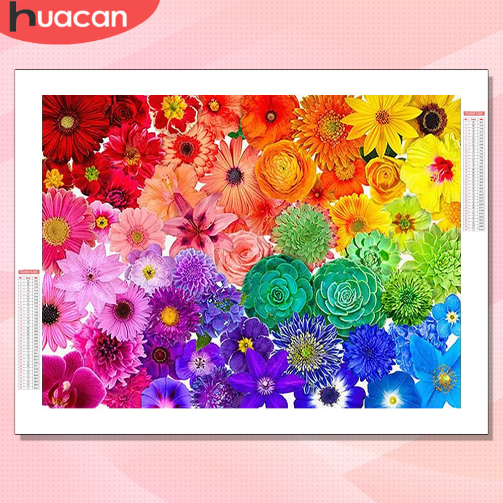 ชุดงานศิลปะเพชร HUACAN ลายดอกไ - Resin Art Rose บทวิจารณ์และราคา