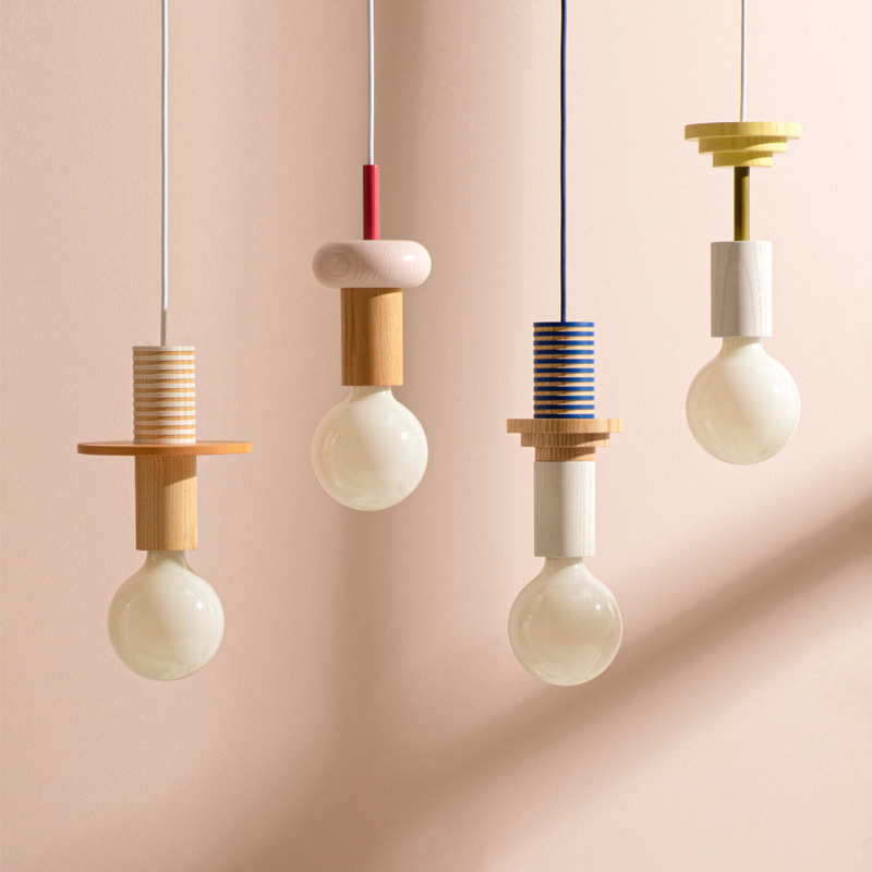 JUNIT โคมไฟแขวนเพดาน โคมไฟ LED - Resin Art On Wood บทวิจารณ์และราคา